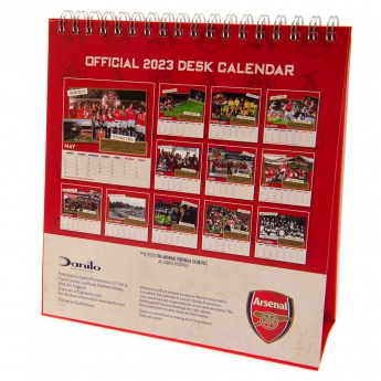 FC Arsenal kalendar Desktop Calendar 2023