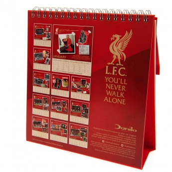 FC Liverpool kalendar Desktop Calendar 2023