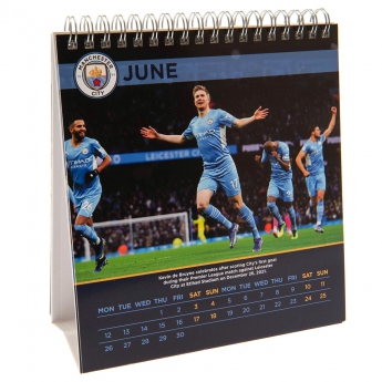 Manchester City kalendar Desktop Calendar 2023