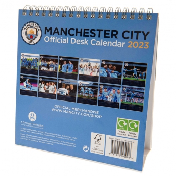 Manchester City kalendar Desktop Calendar 2023