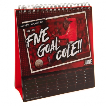 Manchester United kalendar Desktop Calendar 2023