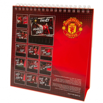 Manchester United kalendar Desktop Calendar 2023