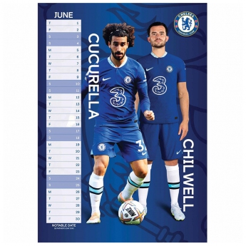 FC Chelsea kalendar A3 Calendar 2023
