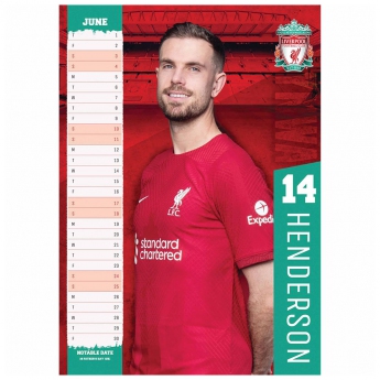 FC Liverpool kalendar A3 Calendar 2023