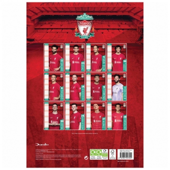 FC Liverpool kalendar A3 Calendar 2023