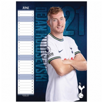 Tottenham Hotspur kalendar A3 Calendar 2023