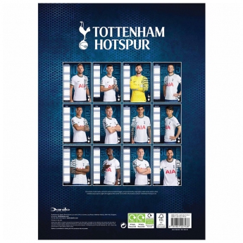 Tottenham Hotspur kalendar A3 Calendar 2023