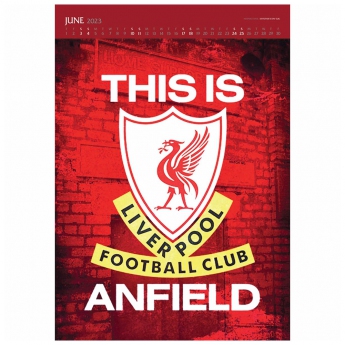 FC Liverpool kalendar Deluxe Calendar 2023