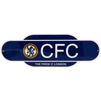 FC Chelsea zidni natpis Colour Retro Sign