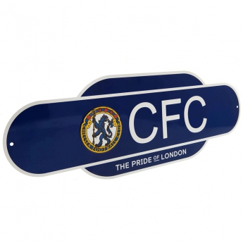FC Chelsea zidni natpis Colour Retro Sign