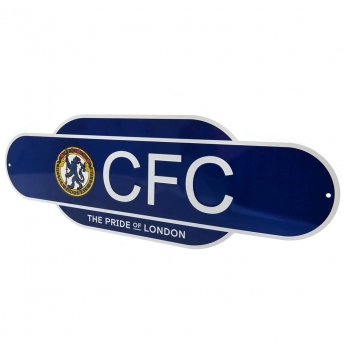 FC Chelsea zidni natpis Colour Retro Sign