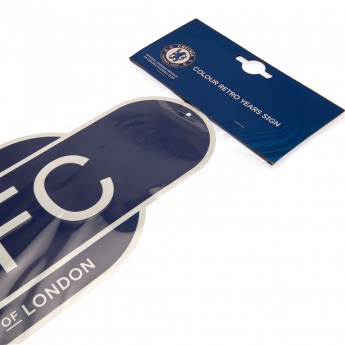 FC Chelsea zidni natpis Colour Retro Sign