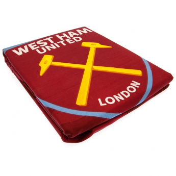 West Ham United posteljina za jedan krevet Single Duvet Set PC