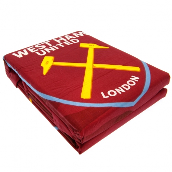 West Ham United posteljina za bračni krevet King Duvet Set PC