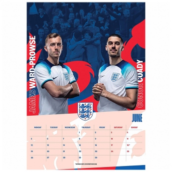 Nogometne reprezentacije kalendar England A3 Calendar 2023
