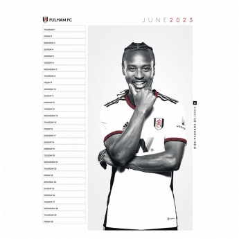 Fulham kalendar A3 Calendar 2023