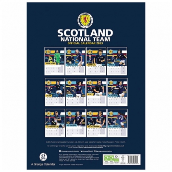 Nogometne reprezentacije kalendar Scotland A3 Calendar 2023