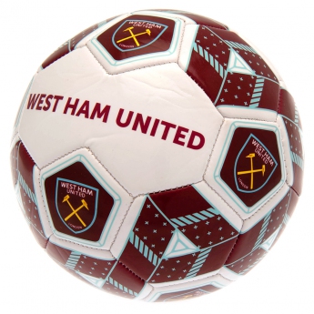 West Ham United nogometna lopta Football Size 3 HX