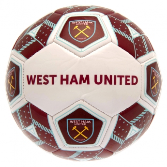 West Ham United nogometna lopta Football Size 3 HX