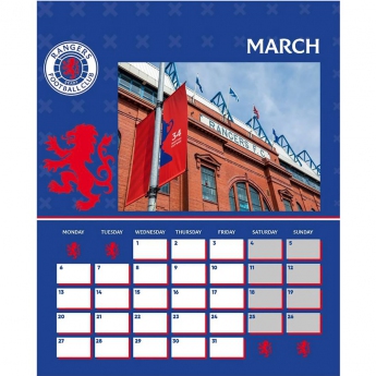 FC Rangers kalendar Desktop Calendar 2023