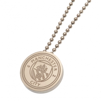 Manchester City ogrlica s privjeskom Stainless Steel Pendant & Chain