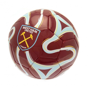 West Ham United nogometna mini lopta Skill Ball CC size 1