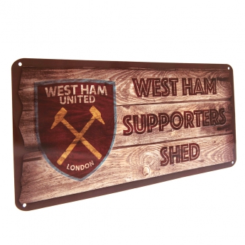West Ham United zidni natpis Shed Sign