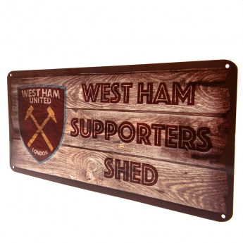 West Ham United zidni natpis Shed Sign