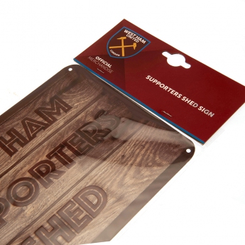 West Ham United zidni natpis Shed Sign