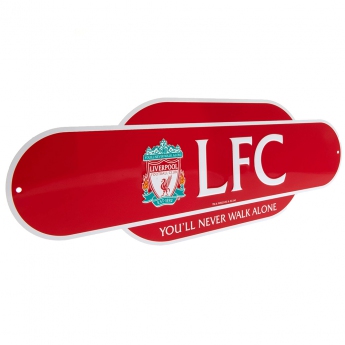 FC Liverpool zidni natpis Colour Retro Sign