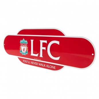 FC Liverpool zidni natpis Colour Retro Sign