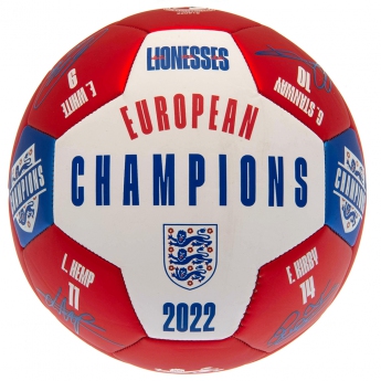 Nogometne reprezentacije nogometna lopta Lionesses European Champions Signature Football size 5