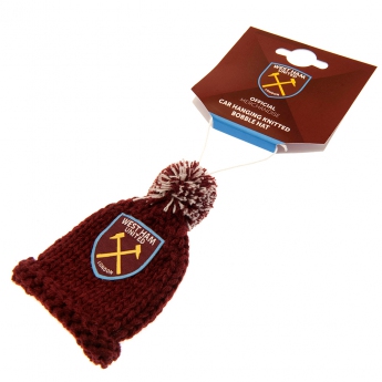 West Ham United kapa za auto Hanging Bobble Hat