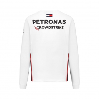 Mercedes AMG Petronas muška majica dugih rukava official white F1 Team 2023
