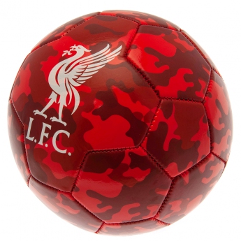 FC Liverpool nogometna lopta Camo Size 3