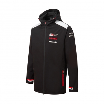 Toyota Gazoo Racing muška jakna s kapuljačom Rain Black WRC 2023