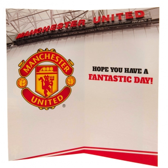 Manchester United čestitke Birthday Card No 1 Fan