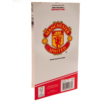 Manchester United čestitke Birthday Card No 1 Fan