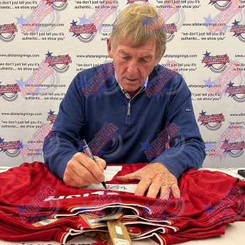 Legende uokvireni dres 1986 Dalglish Signed Shirt (Framed)