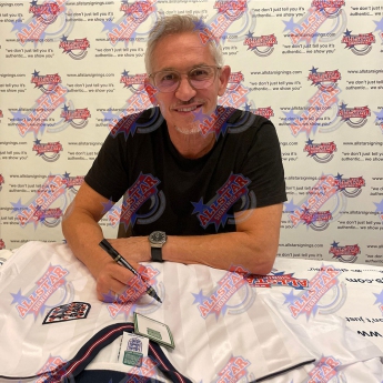 Legende nogometni dres England FA 1986 Lineker Signed Shirt