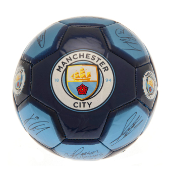 Manchester City nogometna mini lopta Sig 26 Skill Ball - Size 1