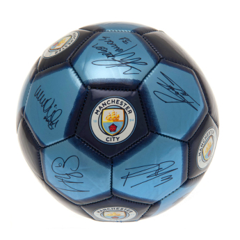 Manchester City nogometna mini lopta Sig 26 Skill Ball - Size 1