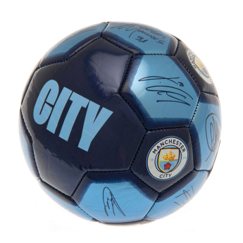 Manchester City nogometna mini lopta Sig 26 Skill Ball - Size 1
