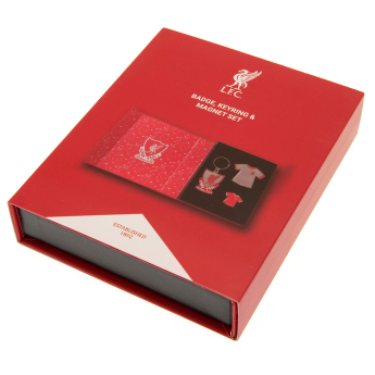 FC Liverpool poklon set Badge, Keyring and Magnet Set