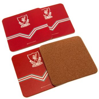 FC Liverpool podmetač 4pk Retro Coasters