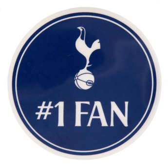 Tottenham Hotspur naljepnica Single Car Sticker No. 1 Fan