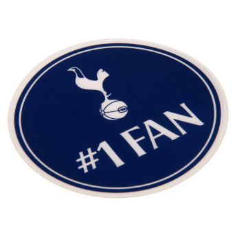 Tottenham Hotspur naljepnica Single Car Sticker No. 1 Fan