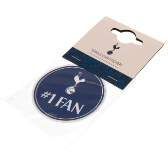 Tottenham Hotspur naljepnica Single Car Sticker No. 1 Fan