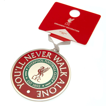 FC Liverpool Božićni ukras YNWA