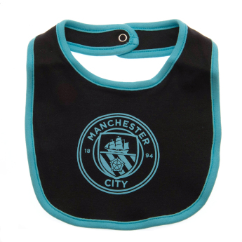 Manchester City dječji podbradak 2 Pack Bibs ES